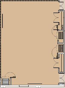 Map of Combo Room East at the Lunda Center.