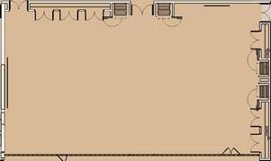Map of Conference Hall West within the Lunda Center.