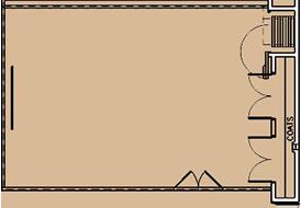 Layout of the Gundersen Lutheran room.