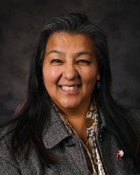 Headshot of Michelle Greendeer-Rave.