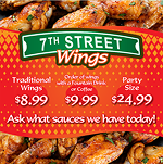 7th Street Wings deals.