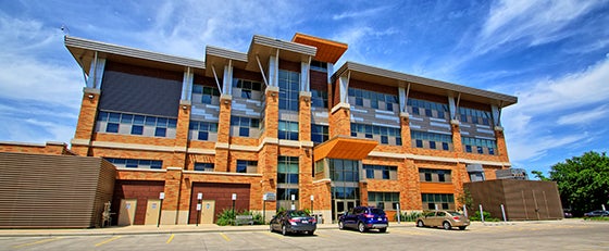 Exterior view of the Integrated Technology Center (ITC).