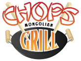 Chops Mongolian Grill logo.