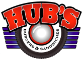 Hub's Burgers & Sandwiches logo.