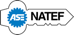 NATEF logo.