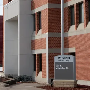 Outside view of Western's Tomah building