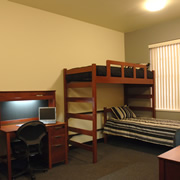 Western Residence Hall - Bedroom