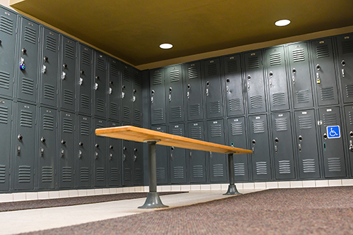 Wellness Center Locker Room