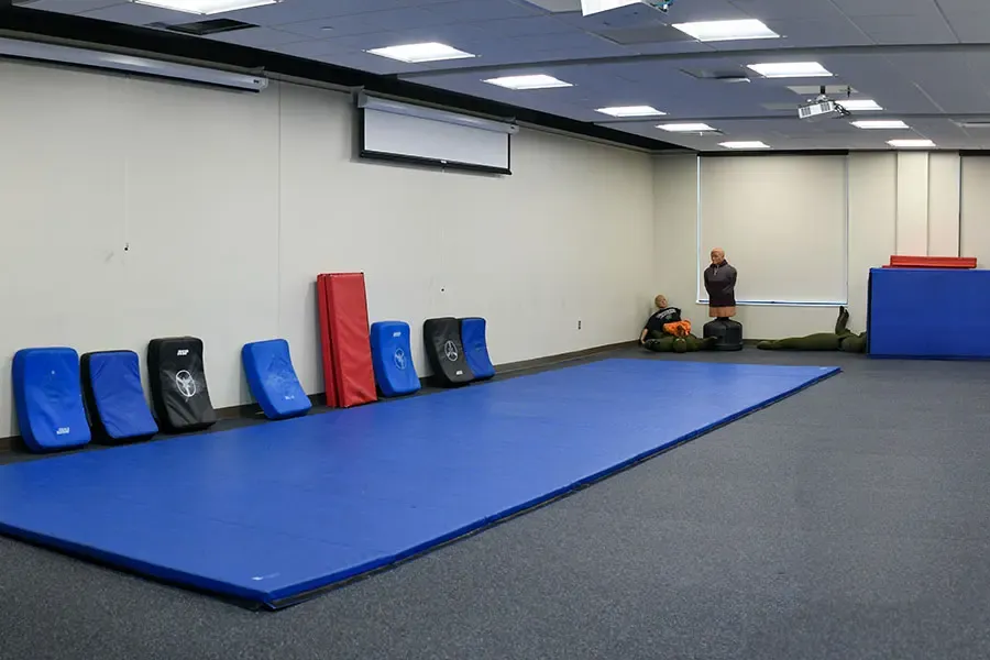 Training classroom at the Sparta Public Safety Training Facility