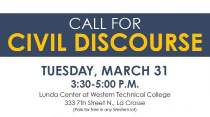 Call for Civil Discourse graphic