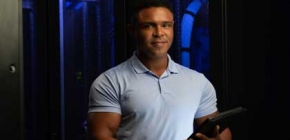 Western IT Student Student with iPad