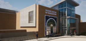 Rendering of Wanek Center of Innovation